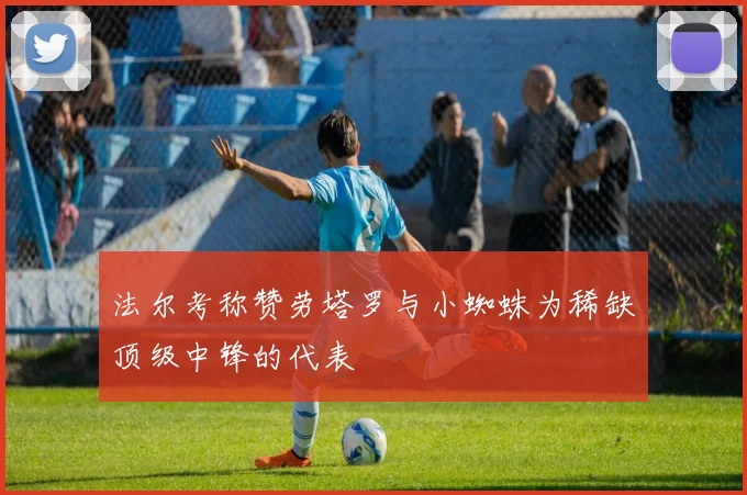 法尔考称赞劳塔罗与小蜘蛛为稀缺顶级中锋的代表